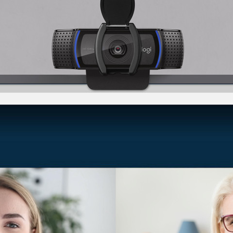 Kamera LOGITECH C920S PRO HD WEBCAM - Galeria zdjęcie 4