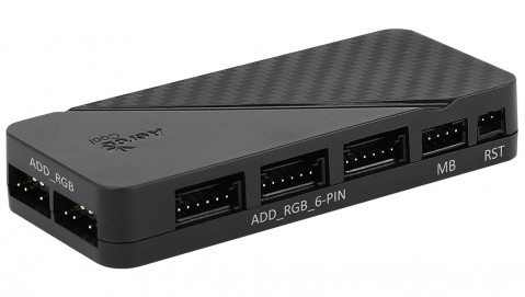 HUB AEROCOOL PGS H66F RGB CONTROL HUB - Galeria zdjęcie 1