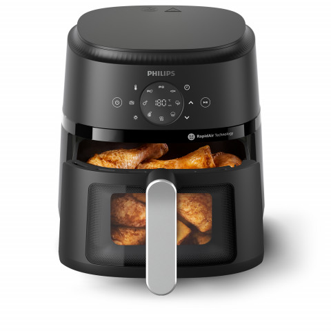 Frytkownica beztłuszczowa PHILIPS NA221/00 black - Galeria zdjęcie 3
