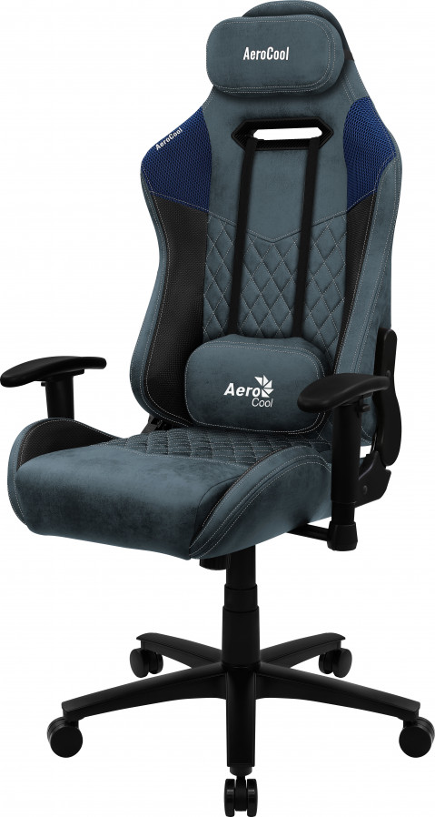 FOTEL AEROCOOL AC-280 DUKE Czarno-niebieski - Galeria zdjęcie 3
