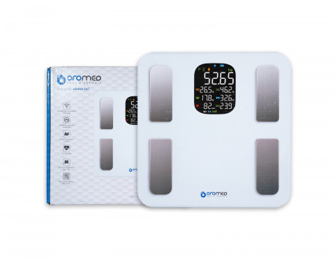 Waga łazienkowa ORO BLUETOOTH SMART WHITE OROMED - Galeria zdjęcie 4