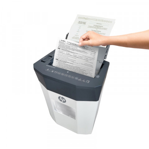 HP Niszczarka ONESHRED Auto 80CC biało-szara - Galeria zdjęcie 11