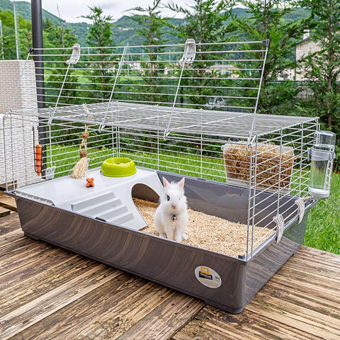FERPLAST Rabbit 100 - klatka dla królika - Galeria zdjęcie 3