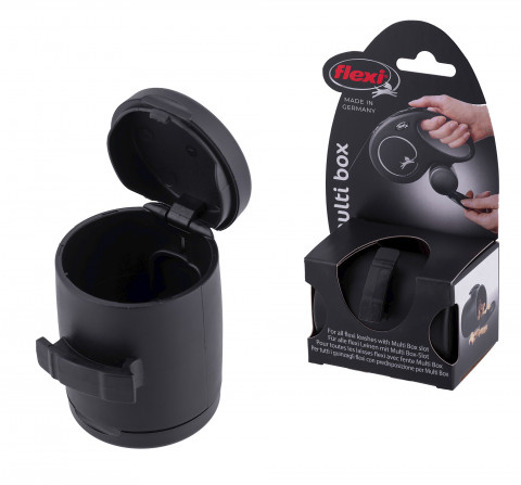 Pojemnik flexi Vario Multi Box - pojemnik na karmę lub woreczki, kolor czarny - Galeria zdjęcie 1