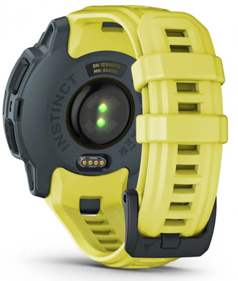 Smartwatch GARMIN Instinct E 45 mm Electric Lime - Galeria zdjęcie 11