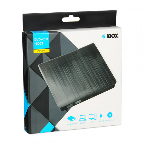 IBOX ZEWNĘTRZNY NAPĘD DVD IED02 USB 3.0 - Galeria zdjęcie 11