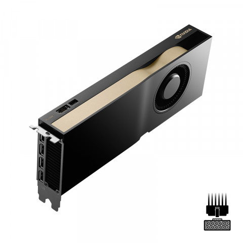 Karta graficzna PNY NVIDIA RTX 5000 Ada Generation, 32 GB GDDR6 ECC 256-bit, PCIe 4.0 x16, Dual Slot, 4x DP 1.4a, ATX - ATX bracket, 1x 16-pin power supply cable, small box - Galeria zdjęcie 5