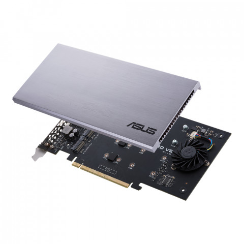 Kontroler ASUS Hyper M.2 PCIe 3.0 x16, 4x M.2 NVMe (2242/2260/2280/22110) GEN 3 - Galeria zdjęcie 4