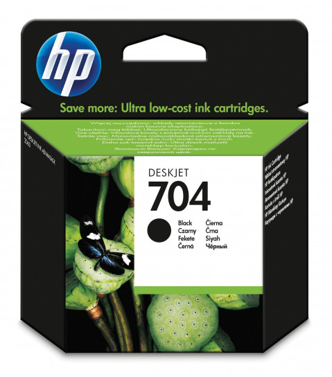 Tusz Hewlett-Packard CN692AE (oryginał HP704 HP 704+ 6 ml+ czarny). - Galeria zdjęcie 2