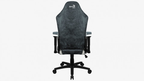 FOTEL AEROCOOL CROWN AeroSuede STEEL BLUE - Galeria zdjęcie 4