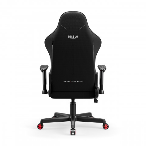 Fotel gamingowy DIABLO X-ST4RTER fotel czarno-czerwony - Galeria zdjęcie 4