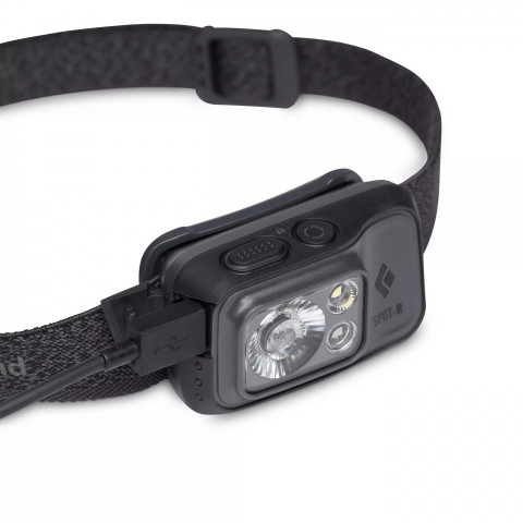 Latarka czołowa Black Diamond SPOT 400-R HEADLAMP GRAPHITE One Size - Galeria zdjęcie 3