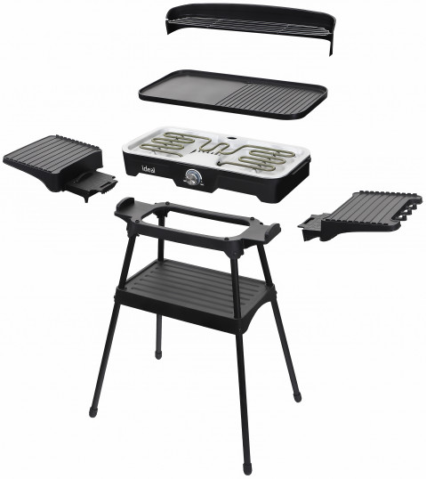 ELDOM GRILL ELEKTRYCZNY WOLNOSTOJĄCY 2W1 - Galeria zdjęcie 13