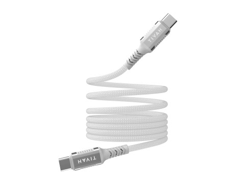 Kabel magnetyczny Havit Typ C-Typ C CB6297 (biały) - Galeria zdjęcie 2