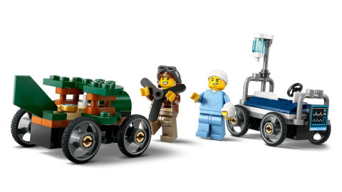 LEGO CITY 60459 Samolot kontra łóżko szpitalne - Galeria zdjęcie 4