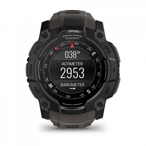 Zegarek Garmin Instinct 3 – 50 mm AMOLED Black met charcoal band - Galeria zdjęcie 7