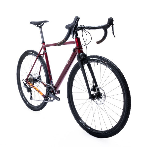 Rower gravel VAAST 700C APEX GRX 52cm S Gloss Berry Red - Galeria zdjęcie 5