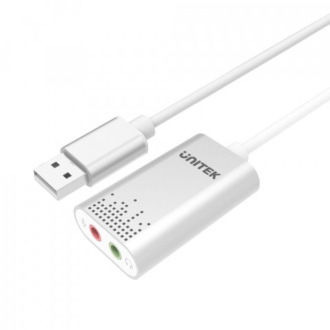 UNITEK KARTA DŹWIĘKOWA USB STEREO, Y-247A - Galeria zdjęcie 1