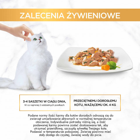 GOURMET A la Carte Kurczak, Pstrąg, Wołowina, Rdzawiec - mokra karma dla kota - 4 x 85g - Galeria zdjęcie 8