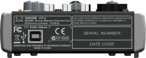Behringer 302USB - Mikser audio - Galeria zdjęcie 2