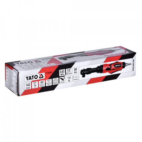 GRZECHOTKA PNEUMATYCZNA 1,2" YT-09803 YATO - Galeria zdjęcie 5