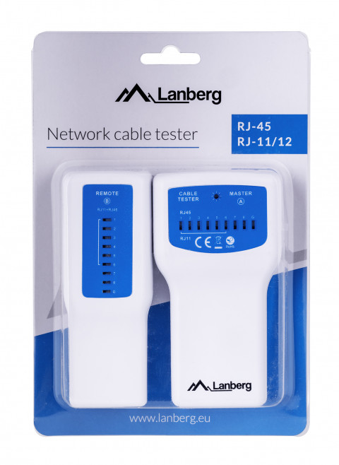 LANBERG TESTER KABLI RJ11, RJ45 - Galeria zdjęcie 2