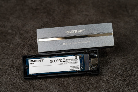 Patriot TXD obudowa USB3.2 do SSD M.2 NVMe 1.3, do 8TB - Aluminium - Galeria zdjęcie 10