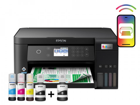 Urządzenie wielofunkcyjne 3w1 Epson EcoTank L6260 - Galeria zdjęcie 2