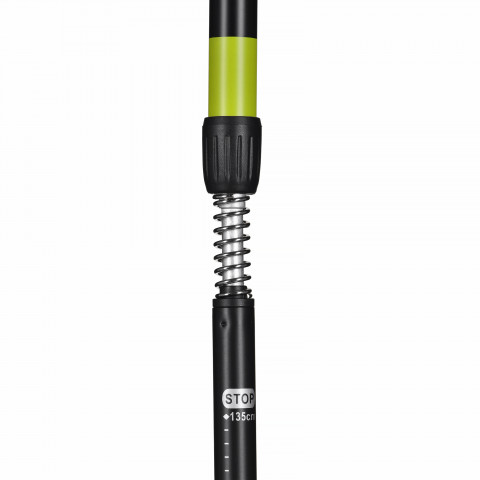 Kije Viking Stig Trekking 65-145 cm czarno/różowo/białe - Galeria zdjęcie 3
