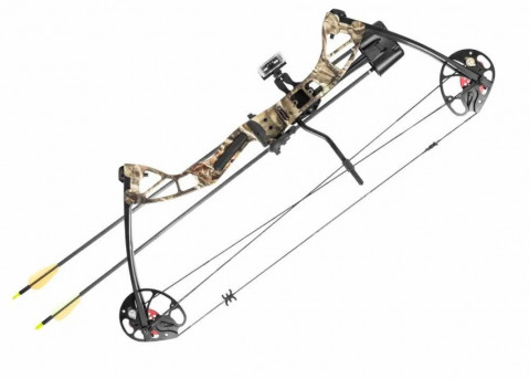 Łuk bloczkowy Poe Lang EK HUNGER REX camo 28", 20-65LBS, 250 FPS (CO-029F) - Galeria zdjęcie 3