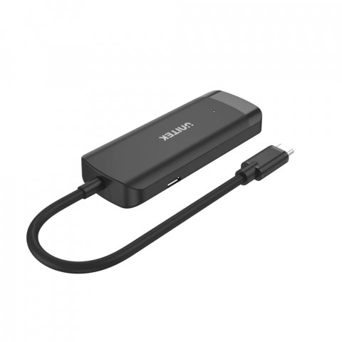 UNITEK HUB AKTYWNY USB-C 3X USB-A 3.1, HDMI 4K30HZ - Galeria zdjęcie 3