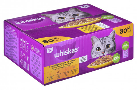 WHISKAS Drobiowa uczta w galaretce - mokra karma dla kota - 80x85 g - Galeria zdjęcie 12