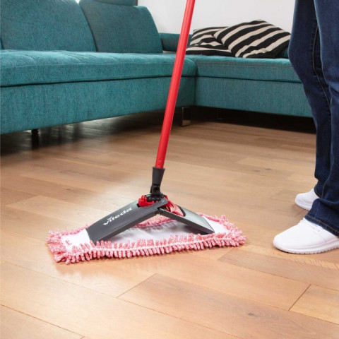 VILEDA Pet Pro Mop płaski 3D Chenille z drążkiem - Galeria zdjęcie 7