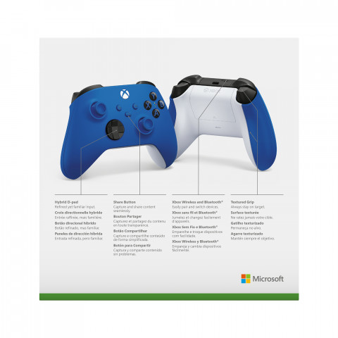 Kontroler Xbox Series Shock Blue - Galeria zdjęcie 7