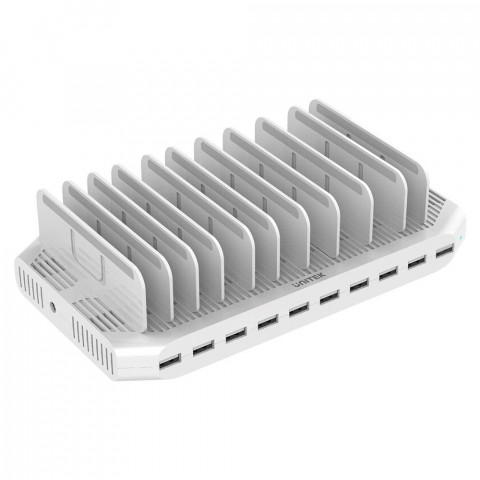 UNITEK STACJA ŁADUJĄCA 10X USB 2,4A 96W, Y-2172 - Galeria zdjęcie 2