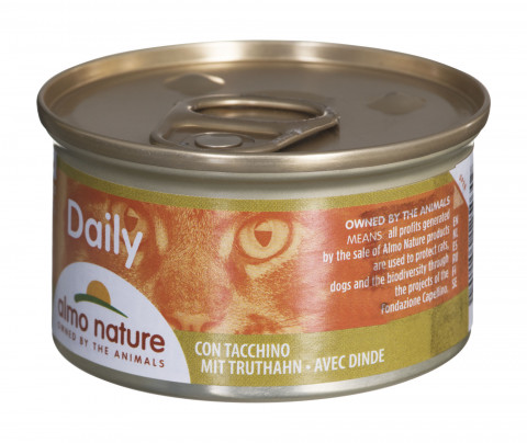 ALMO NATURE Daily Menu Mus z indykiem - puszka 85g - Galeria zdjęcie 2