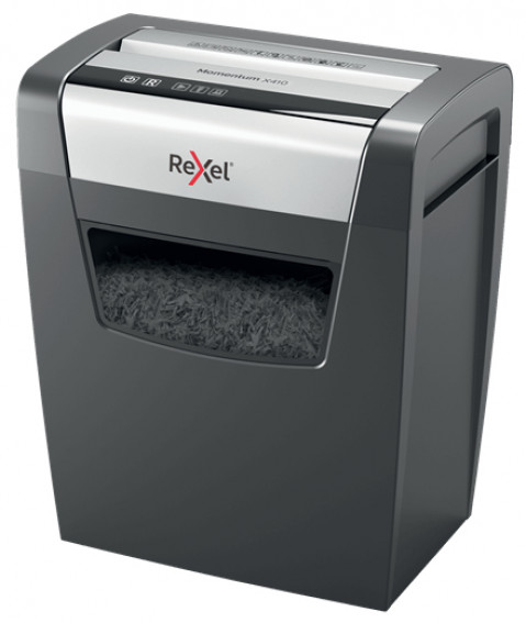 Rexel Niszczarka Momentum X410, 10 kartek, 23 l kosz - Galeria zdjęcie 2