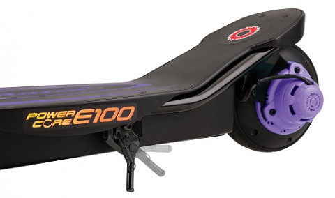 Razor-hulajnoga elektrycz E100 PowerCore Purple ALU - Galeria zdjęcie 3