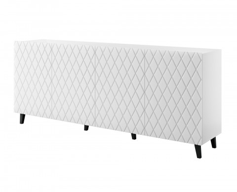 Komoda ASTI 200x42x82 biały mat - Galeria zdjęcie 1