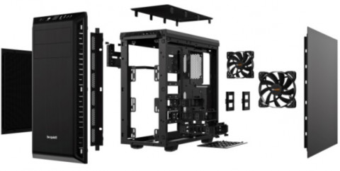 be quiet! obudowa Pure Base 600, black, ATX, M-ATX, mini-ITX - Galeria zdjęcie 4