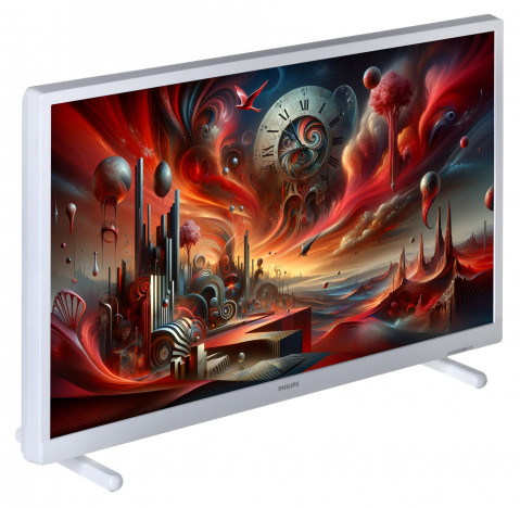 Telewizor Philips 24PHS5537/12 LED 24'' HD Ready Dolby Audio DVB-T2 Biały - Galeria zdjęcie 12