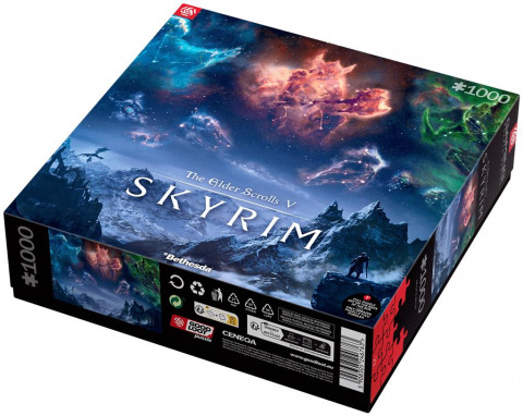 Puzzle Good Loot Gaming Puzzle: The Elder Scrolls V – Skyrim Puzzles 1000 elementów - Galeria zdjęcie 3