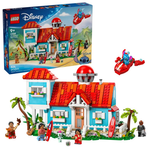 LEGO DISNEY CLASSIC 43268 Domek na plaży Lilo i Stitcha - Galeria zdjęcie 1