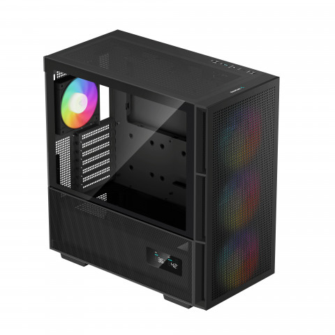 Obudowa DeepCool CH560 ARGB Digital Black (R-CH560-BKAPE4D-G-1) - Galeria zdjęcie 3
