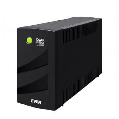 Zasilacz UPS EVER DUO 850 AVR USB (TWR; 850VA) (T/DAVRTO-000K85/00) - Galeria zdjęcie 1