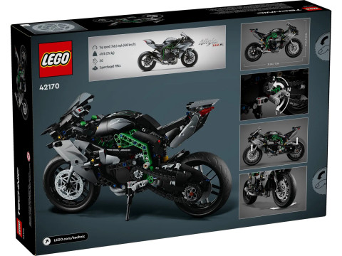 LEGO Technic 42170 Motocykl Kawasaki Ninja H2R - Galeria zdjęcie 2