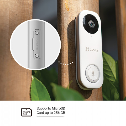 Zestaw dzwonek WiFi + gong CS-DB1C Kit - Galeria zdjęcie 11
