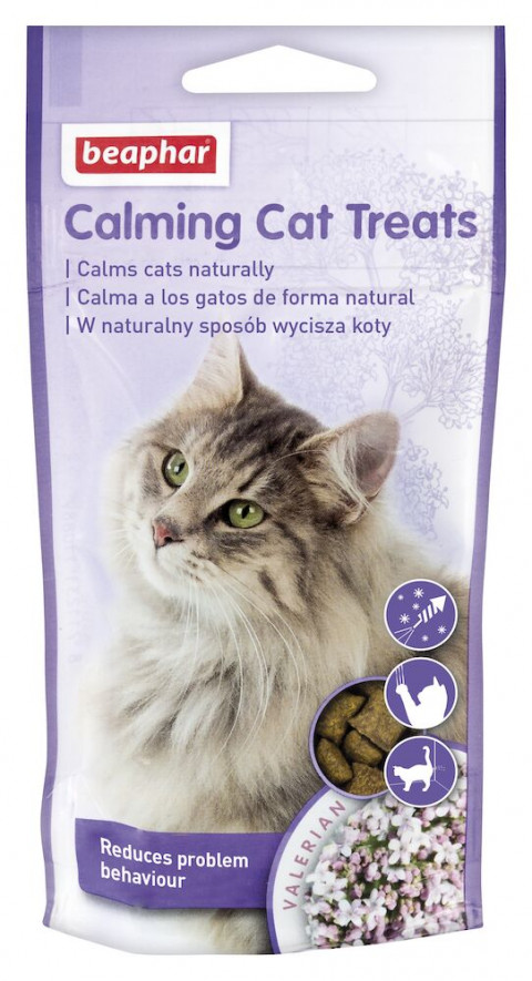 BEAPHAR Calming Cat Treats - wyciszający przysmak dla kotów - 35 g - Galeria zdjęcie 1