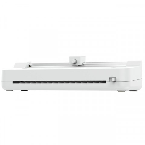 HP Laminator ONELAM COMBO A3, na zimno/gorąco, zintegrowany trymer, zaokrąglacz rogów, prędkość 40cm/min + 15 folii: 3xA4, 4xA5, 4xA6, 4xB-CARD, biały - Galeria zdjęcie 7