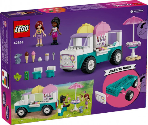 LEGO FRIENDS 42644 Furgonetka z lodami w mieście Heartlake - Galeria zdjęcie 2